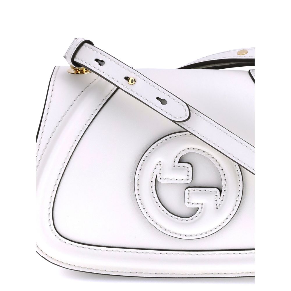 White Calf Leather Bos Taurus Handbag Bags Gucci