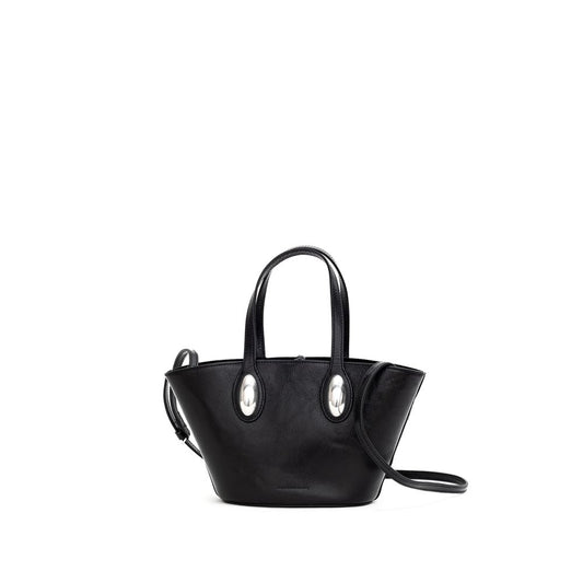 Black Leather Shoulder Bag Bags Alexander Wang