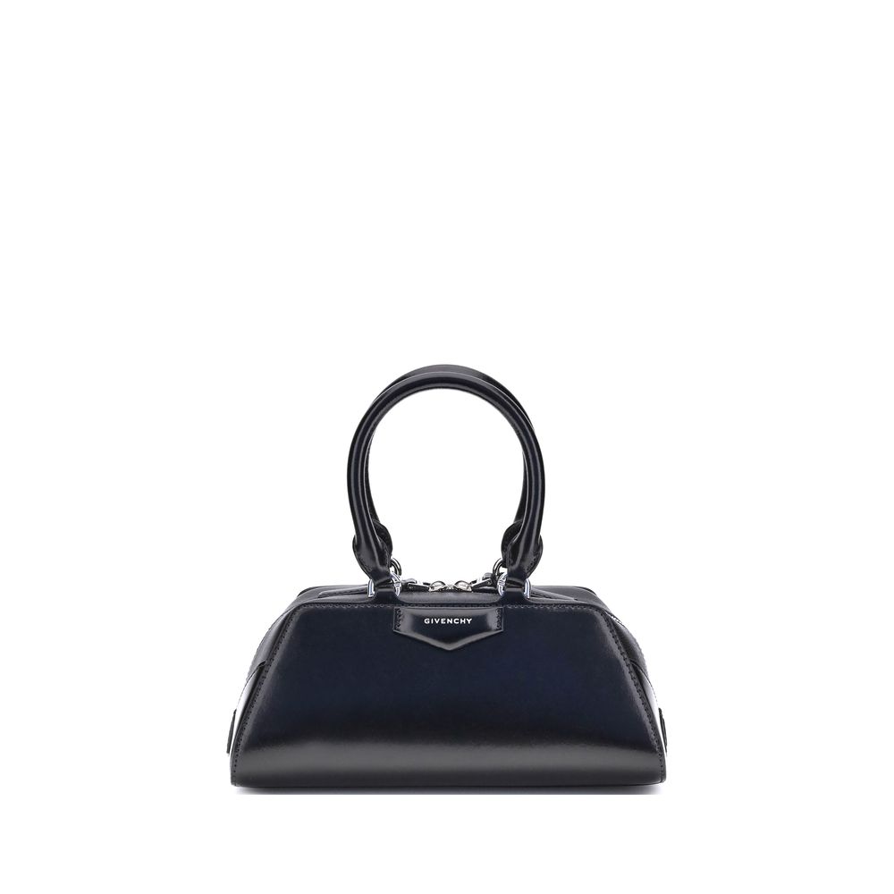 Black Calf Leather Bos Taurus Handbag Bags Givenchy