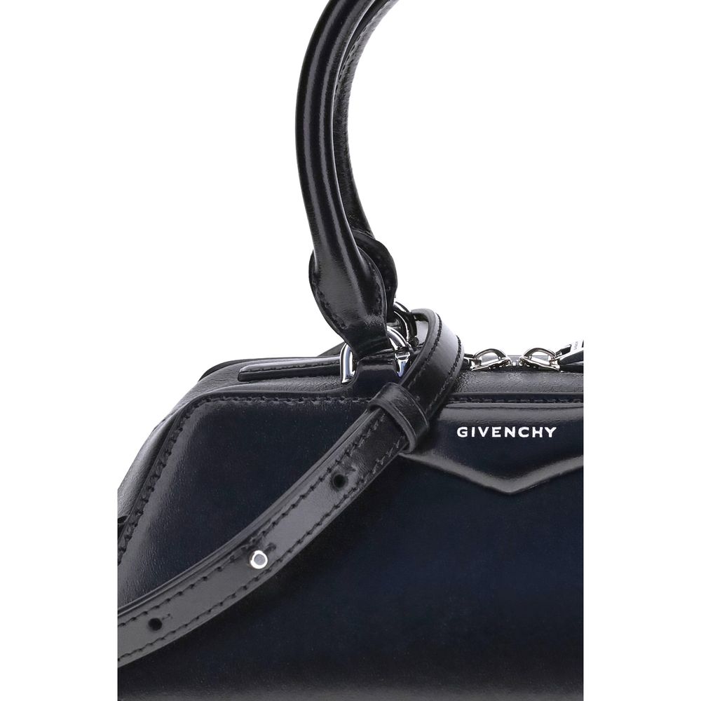 Black Calf Leather Bos Taurus Handbag Bags Givenchy