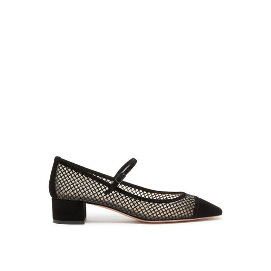 Black Calfskin Pumps Shoes Aquazzura