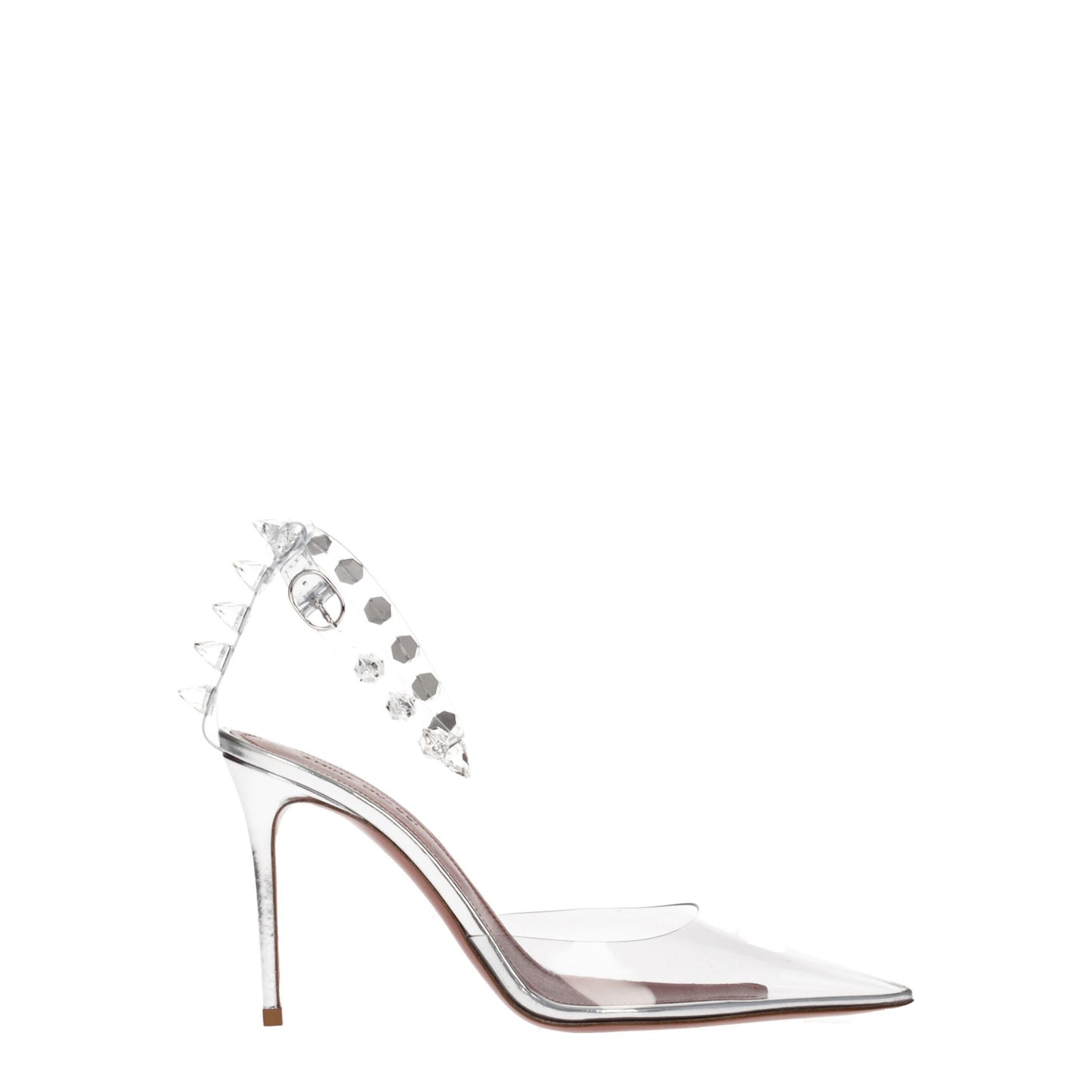 Transparent Pvc High Heel Pumps Shoes Amina Muaddi