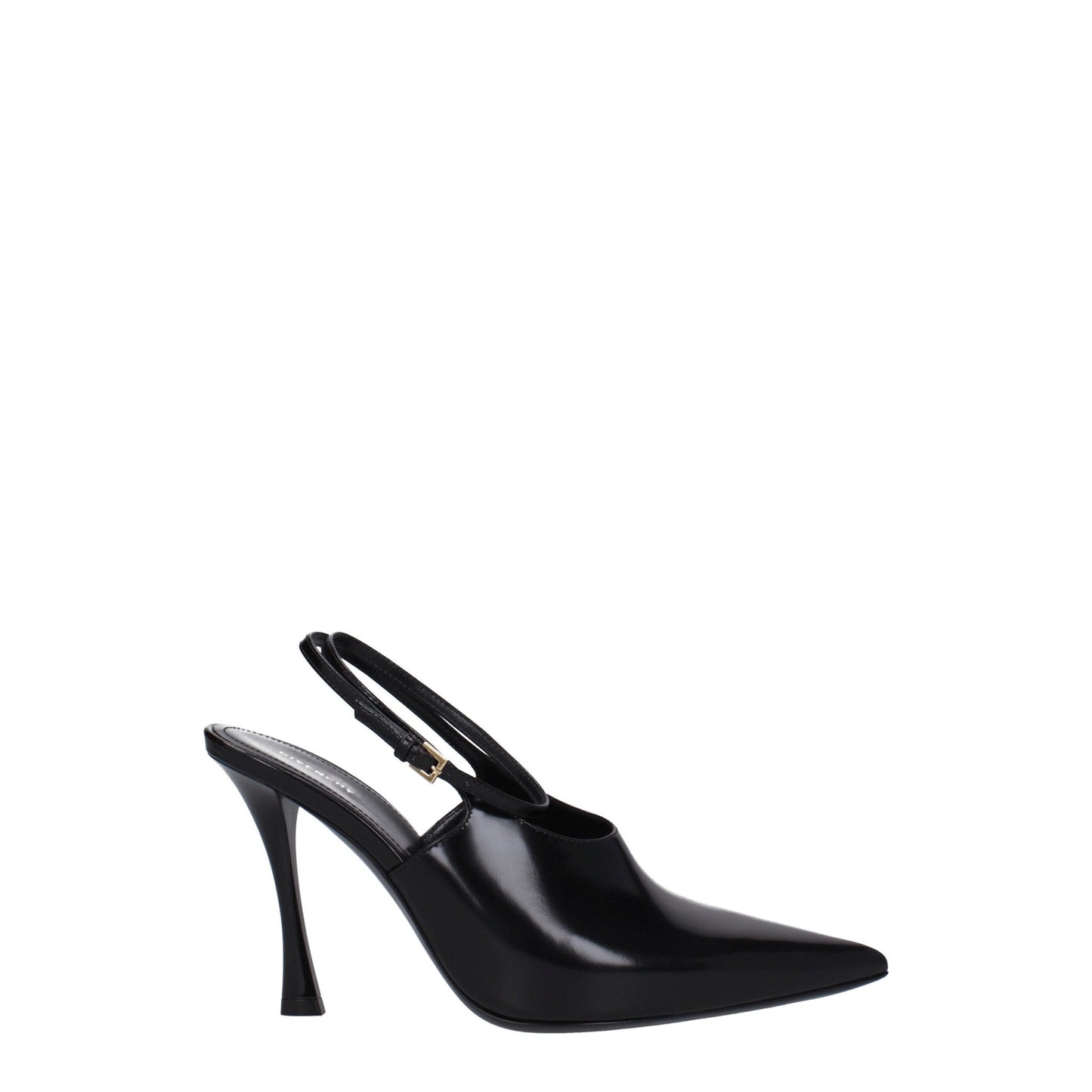 Black Leather High Heel Pumps Shoes Givenchy
