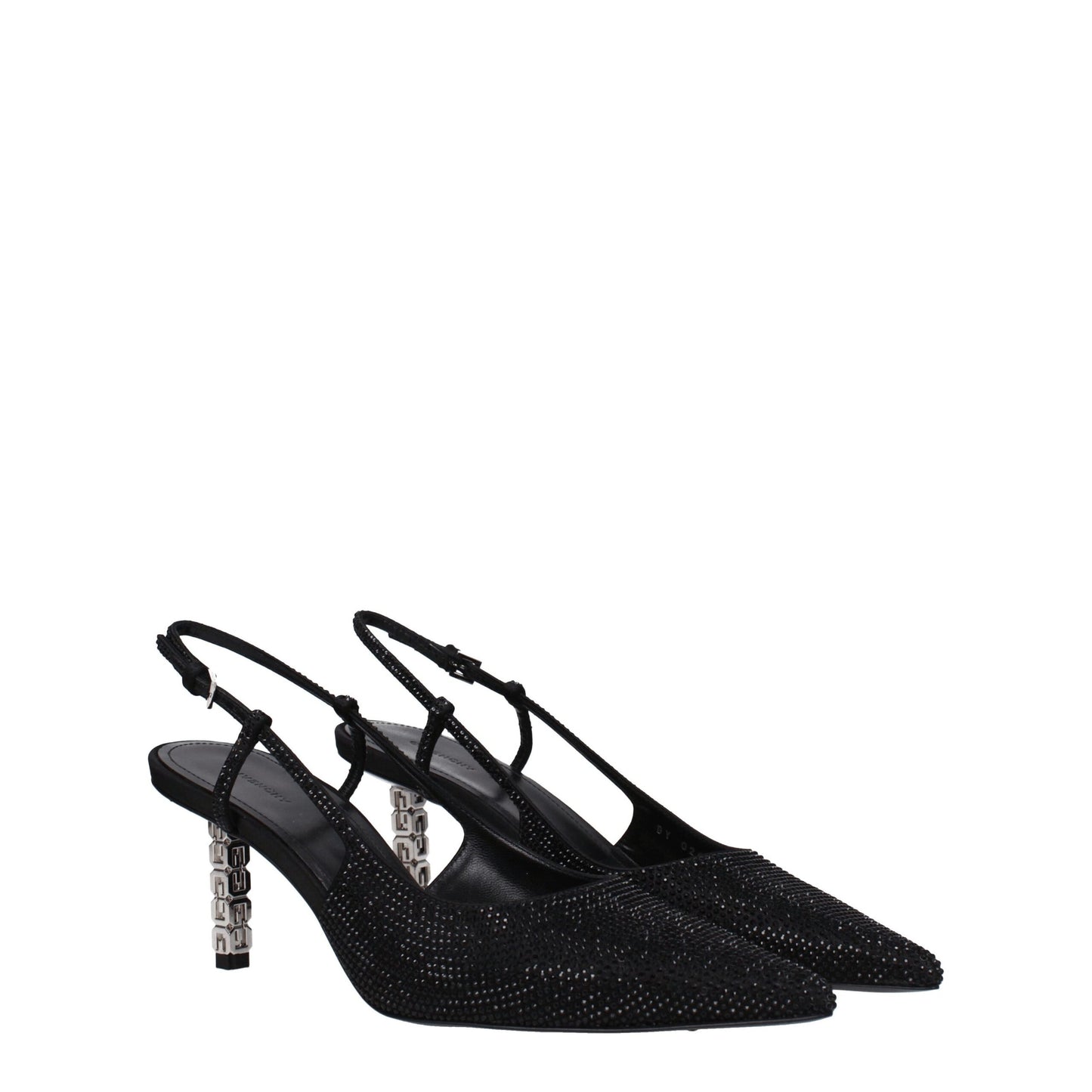 Black Fabric High Heel Pumps Shoes Givenchy