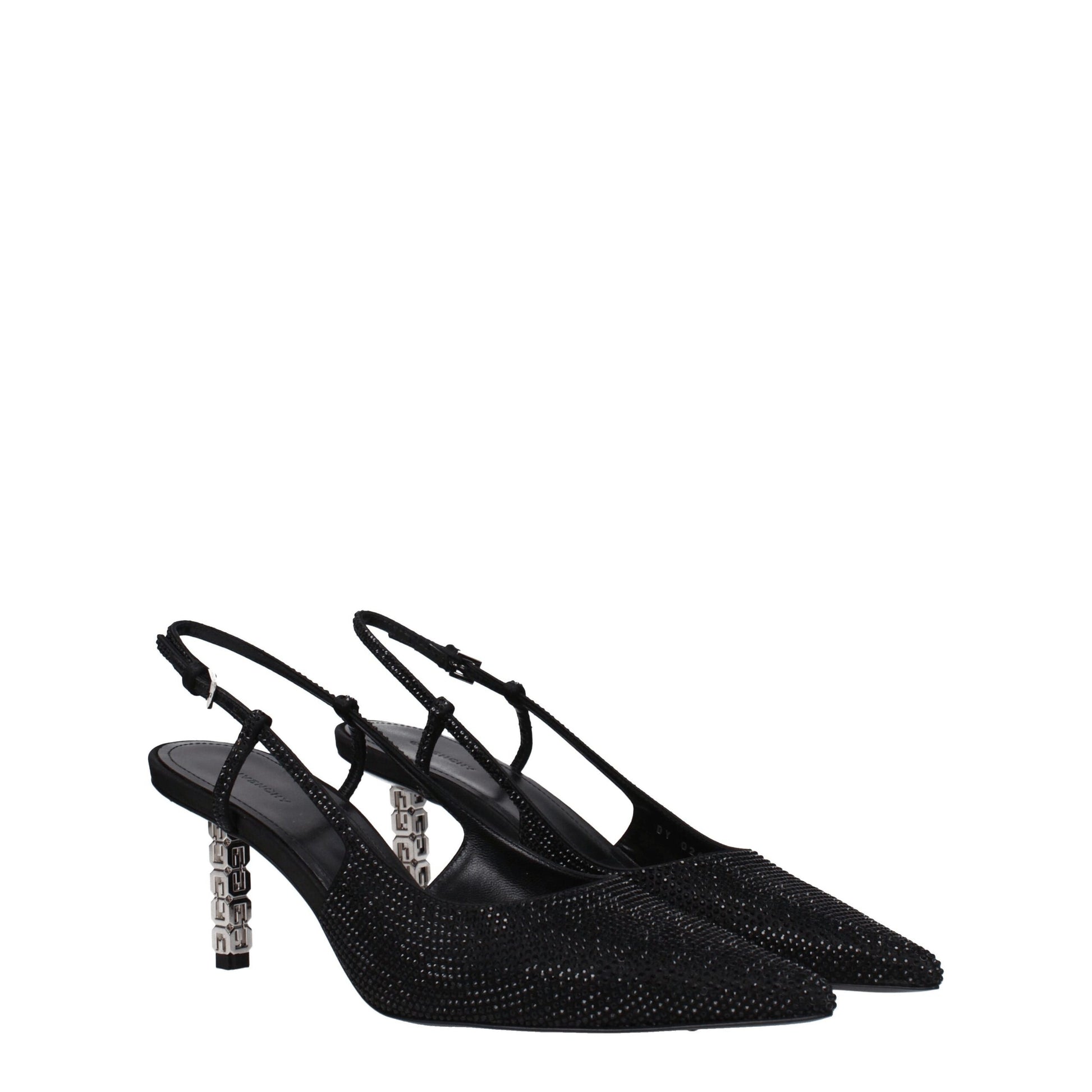 Black Fabric High Heel Pumps Shoes Givenchy