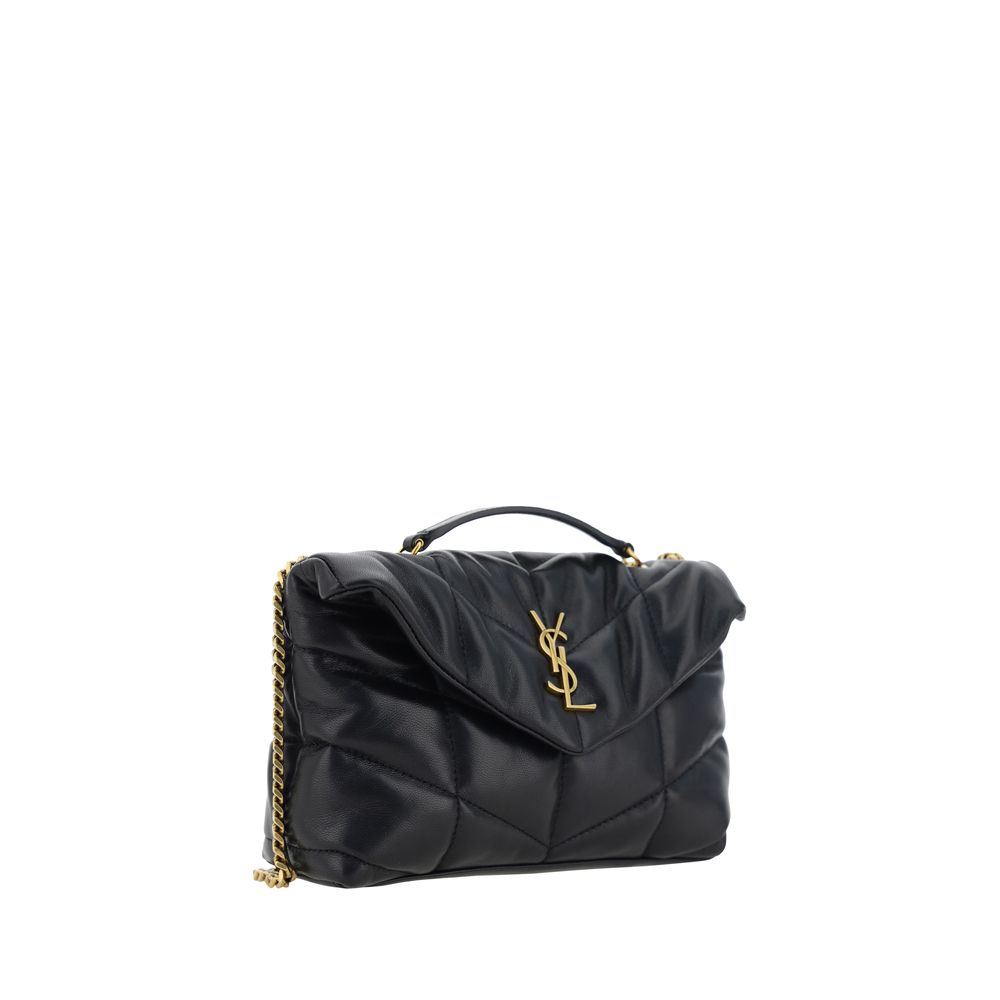 Black Lamb Ovis Aries Aries Shoulder Bag Bags Saint Laurent