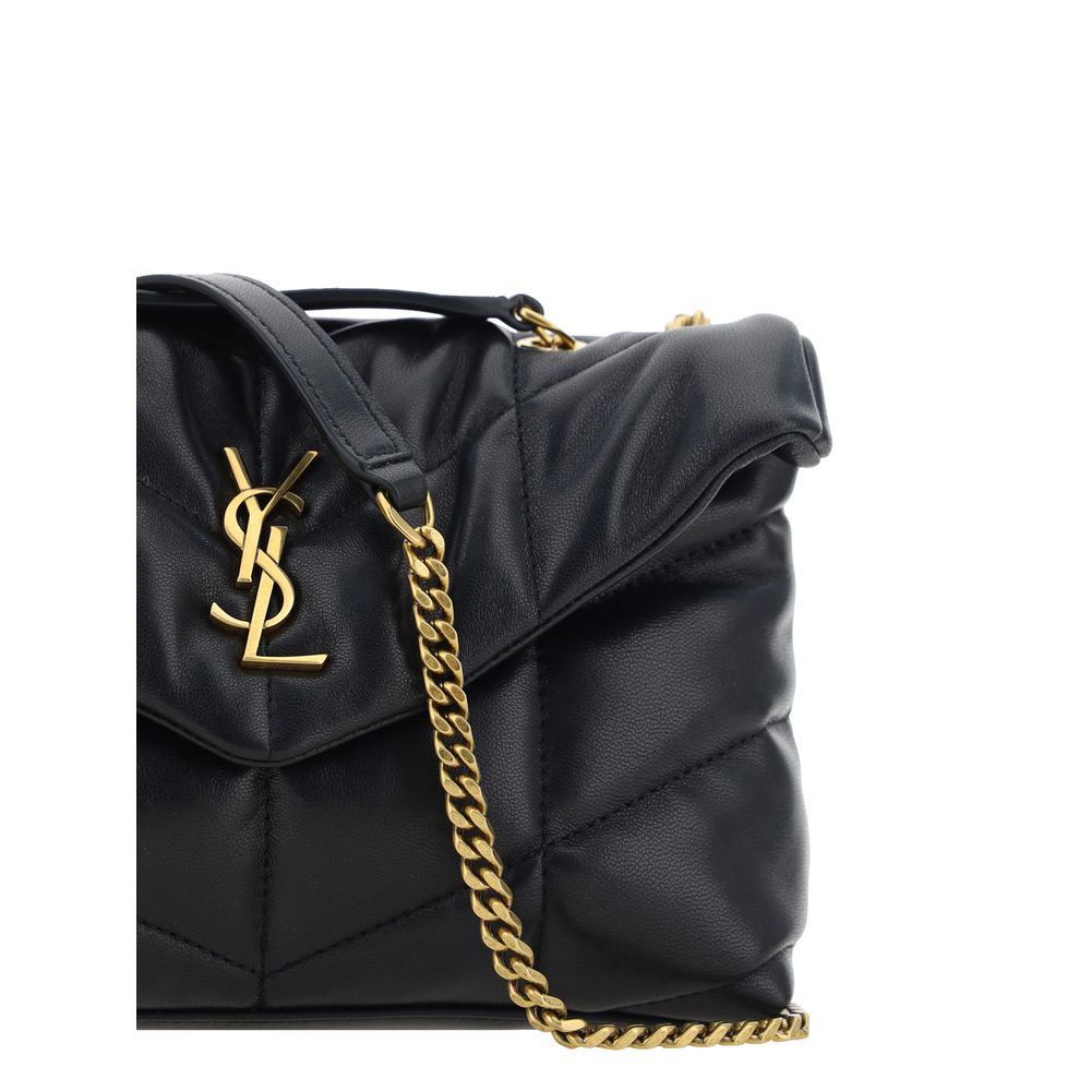 Black Lamb Ovis Aries Aries Shoulder Bag Bags Saint Laurent
