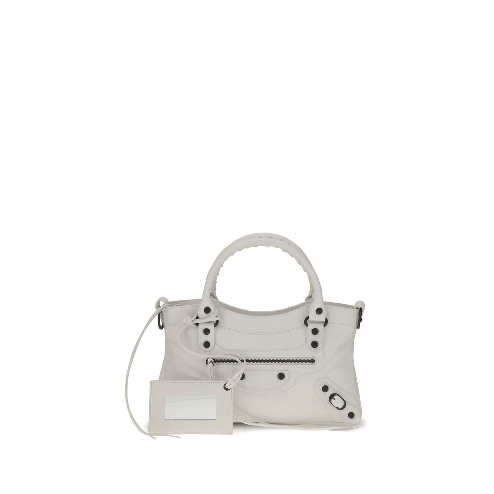 White Calf Leather Bos Taurus Handbag Bags Balenciaga