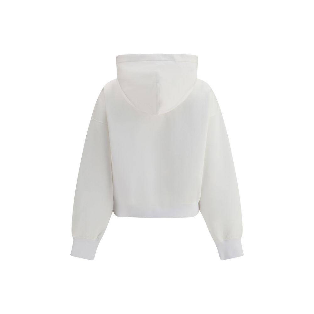 White Cotton Sweatshirt Gucci