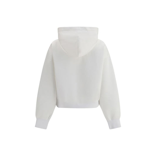 White Cotton Sweatshirt Gucci