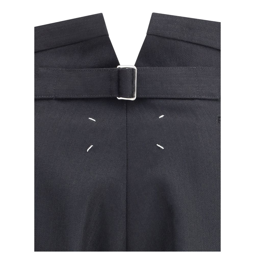 Black Wool Dress Pants Margiela