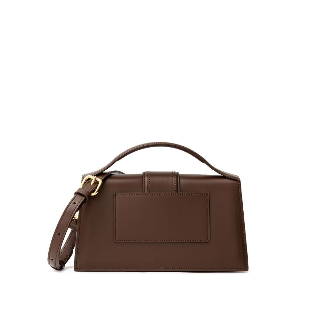 Brown Leather Handbag Bags Jacquemus