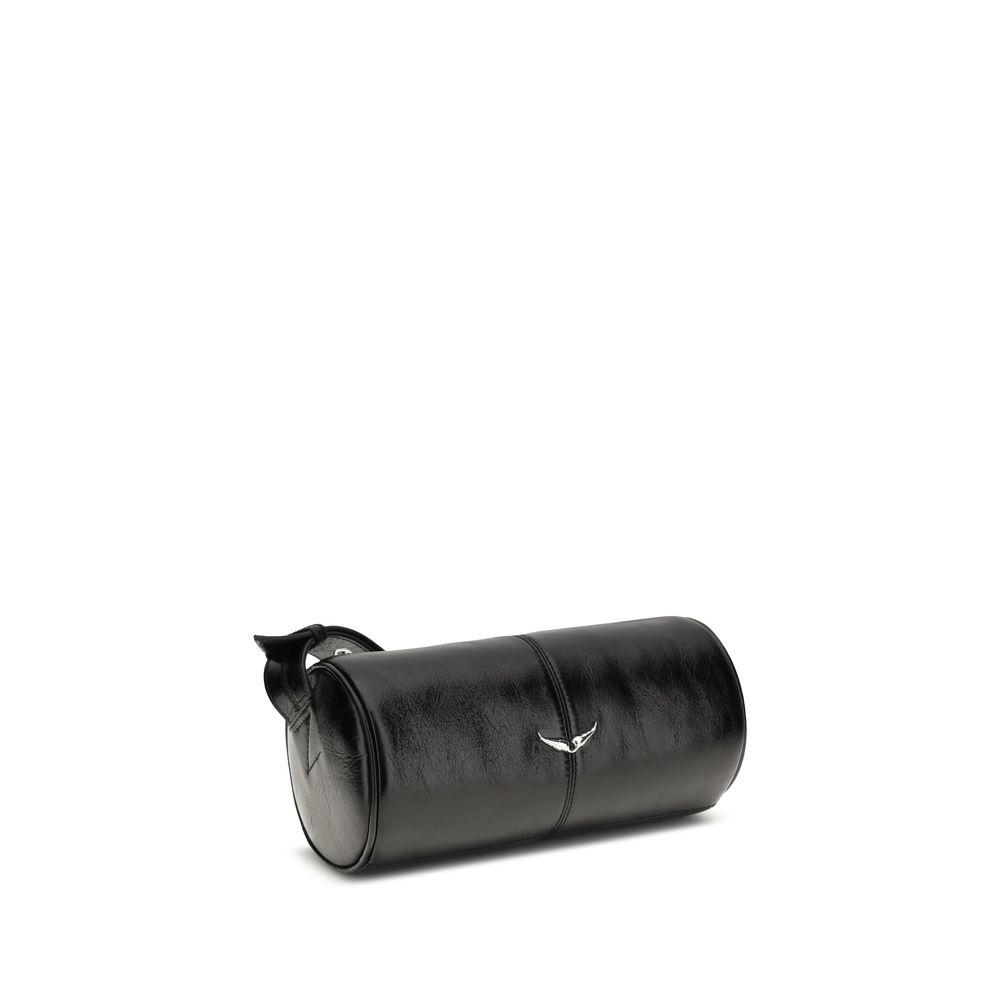 Black Leather Shoulder Bag Bags Zadig & Voltaire