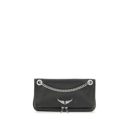 Black Leather Shoulder Bag Bags Zadig & Voltaire