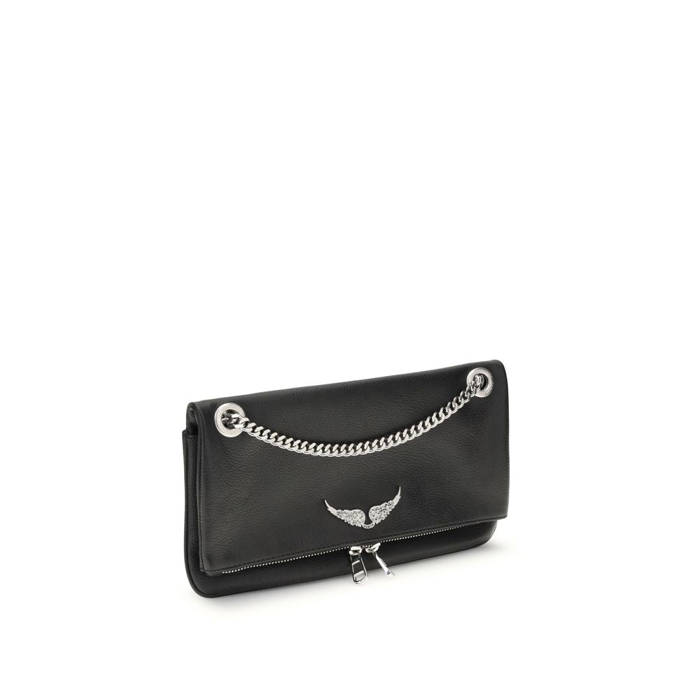 Black Leather Shoulder Bag Bags Zadig & Voltaire