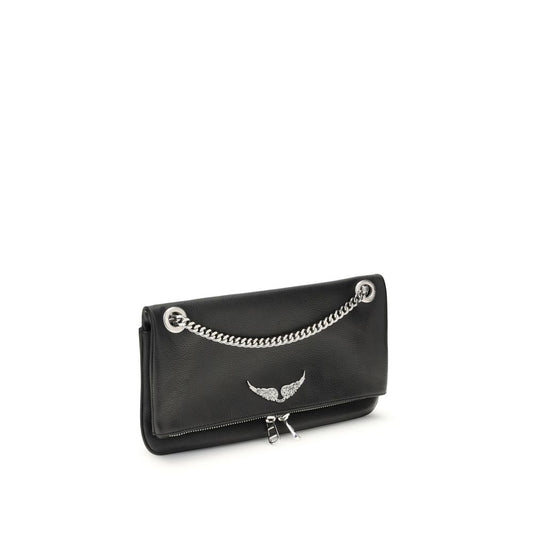 Black Leather Shoulder Bag Bags Zadig & Voltaire