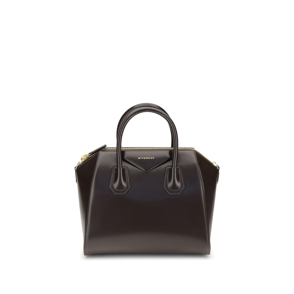 Brown Calf Leather Bos Taurus Handbag Bags Givenchy