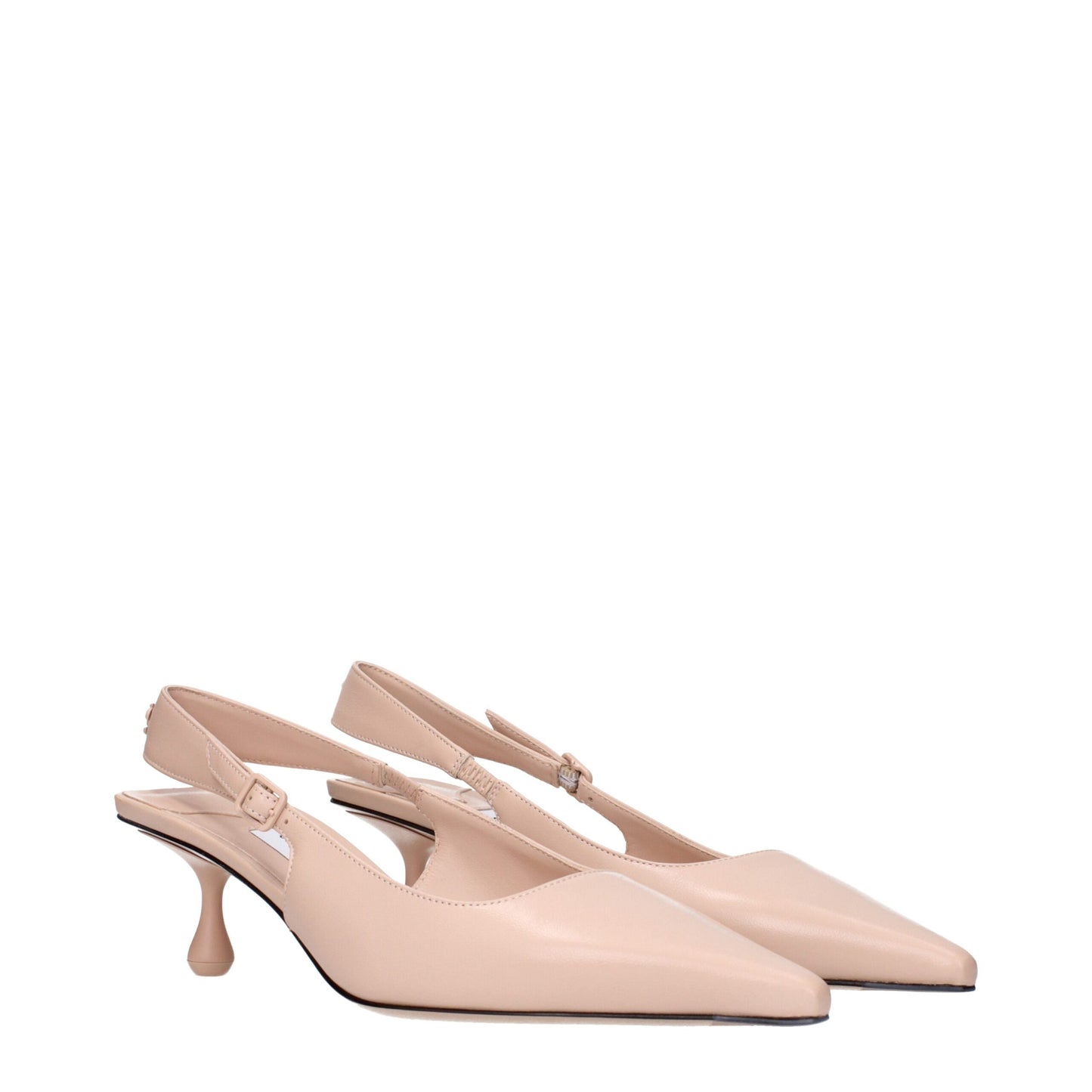 Pink Leather High Heel Pumps Shoes Jimmy Choo