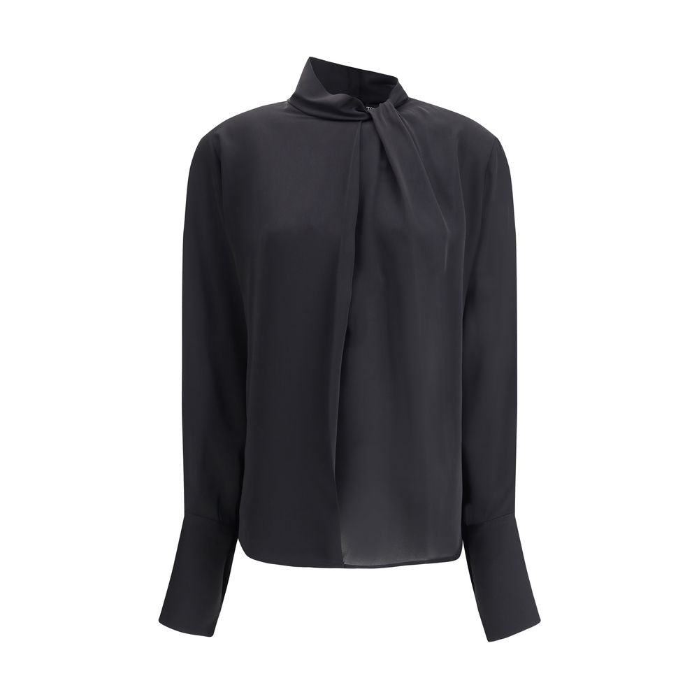 Black Silk Blouse Blouses Tom Ford