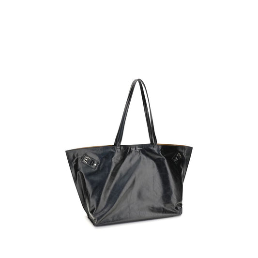 Black Leather Shoulder Bag Bags Proenza Schouler