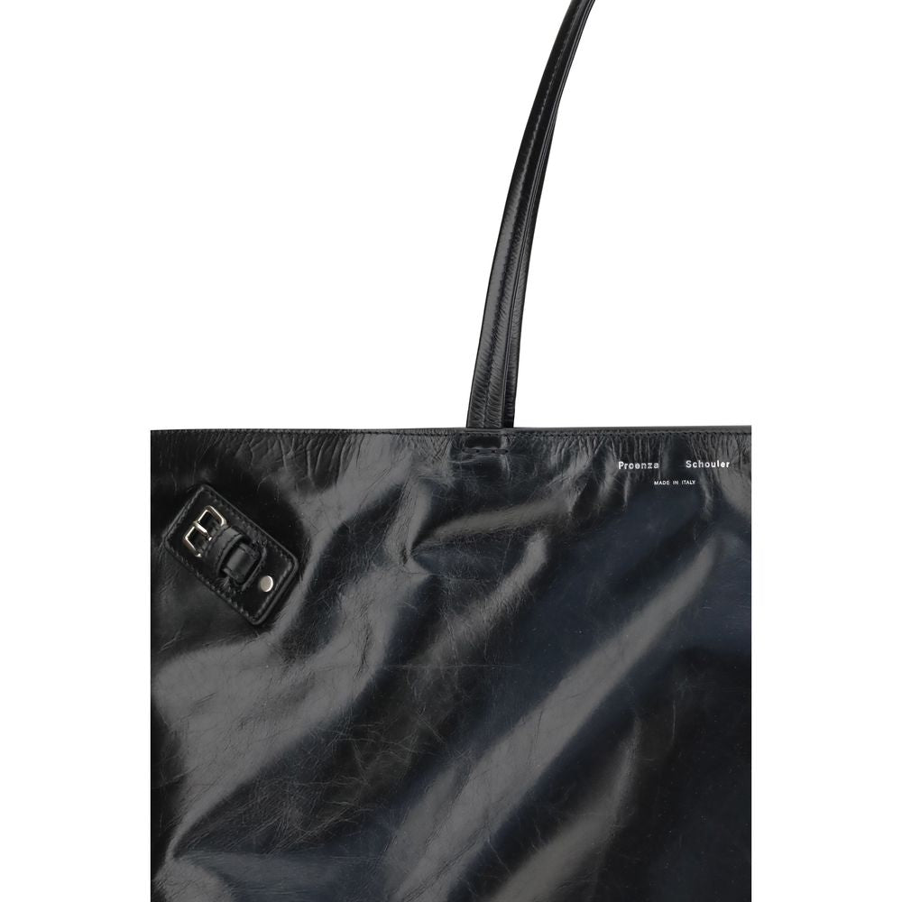 Black Leather Shoulder Bag Bags Proenza Schouler