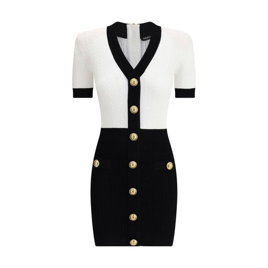 Multicolor Viscose Casual Dress Dress Balmain