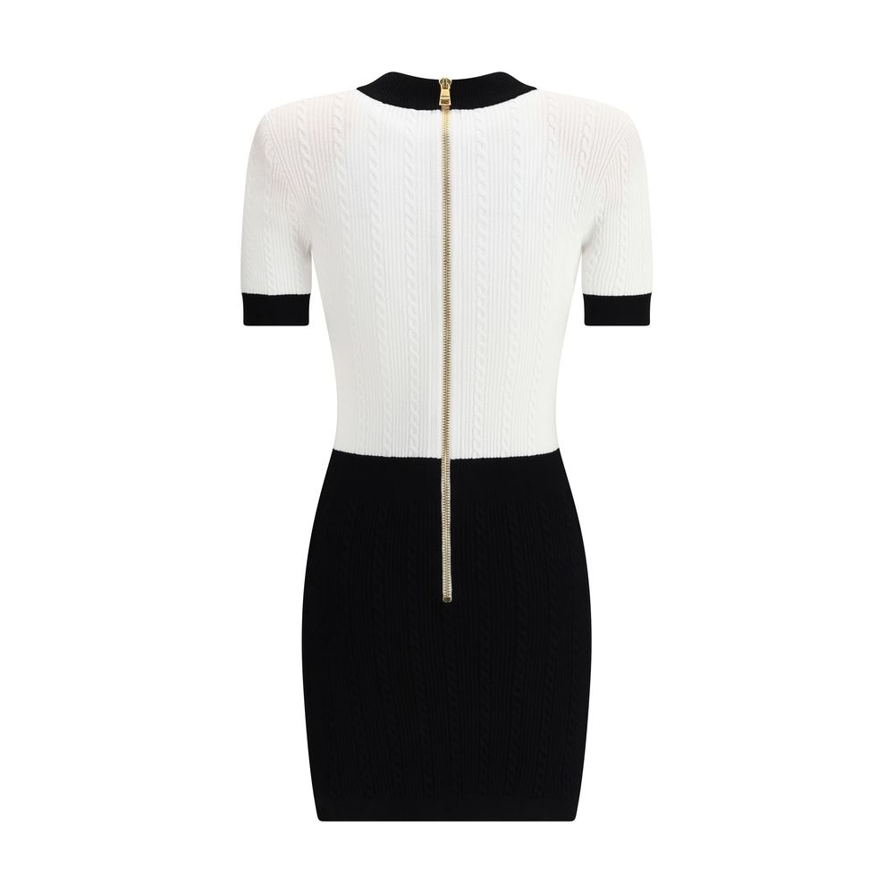 Multicolor Viscose Casual Dress Dress Balmain