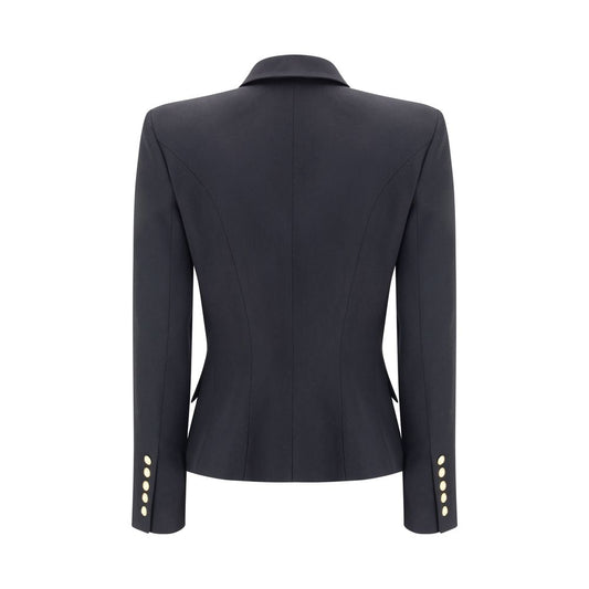 Black Wool Blazer Blazer Balmain