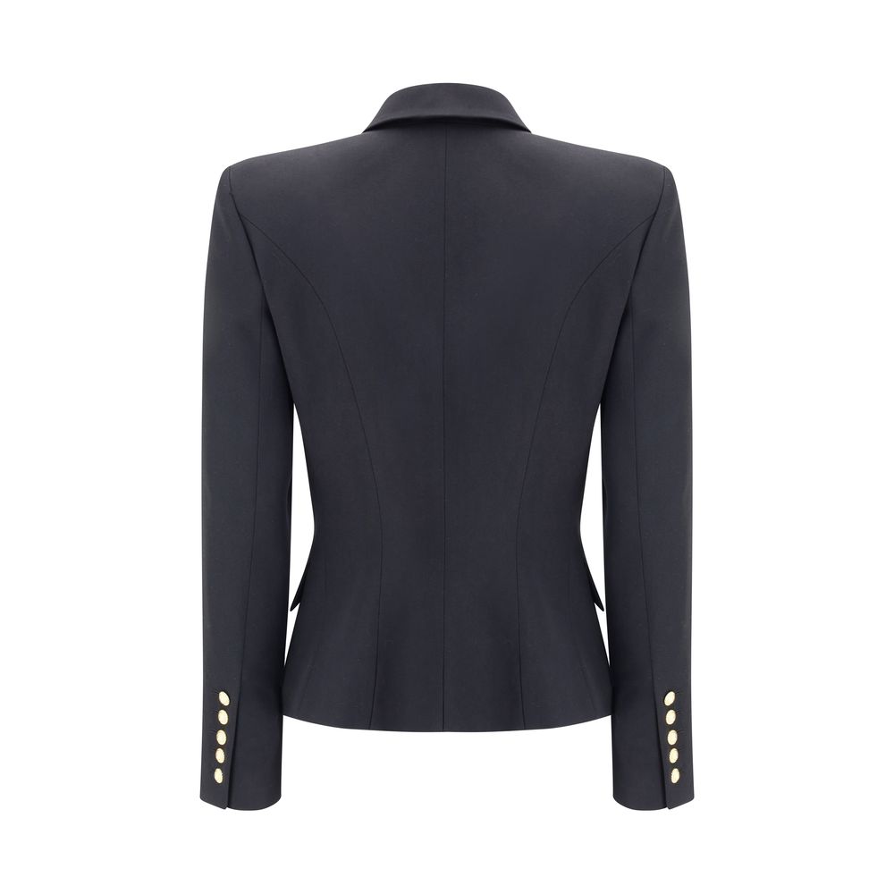 Black Wool Blazer Blazer Balmain