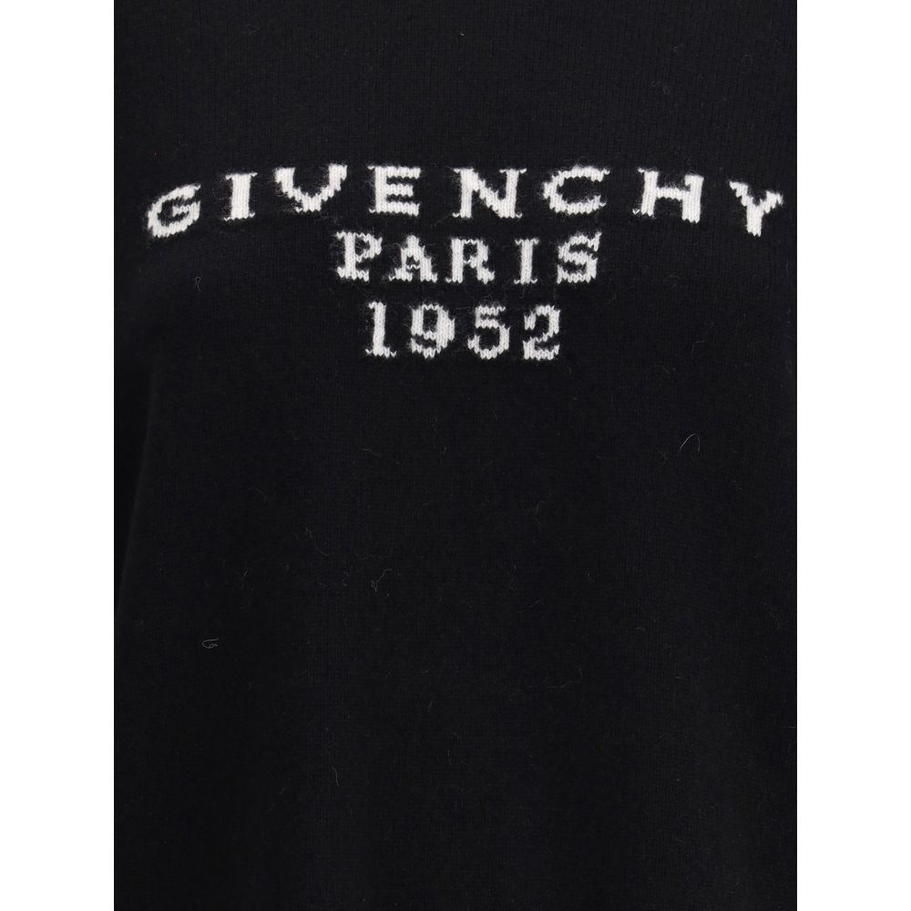 Black Wool Sweatshirt Givenchy