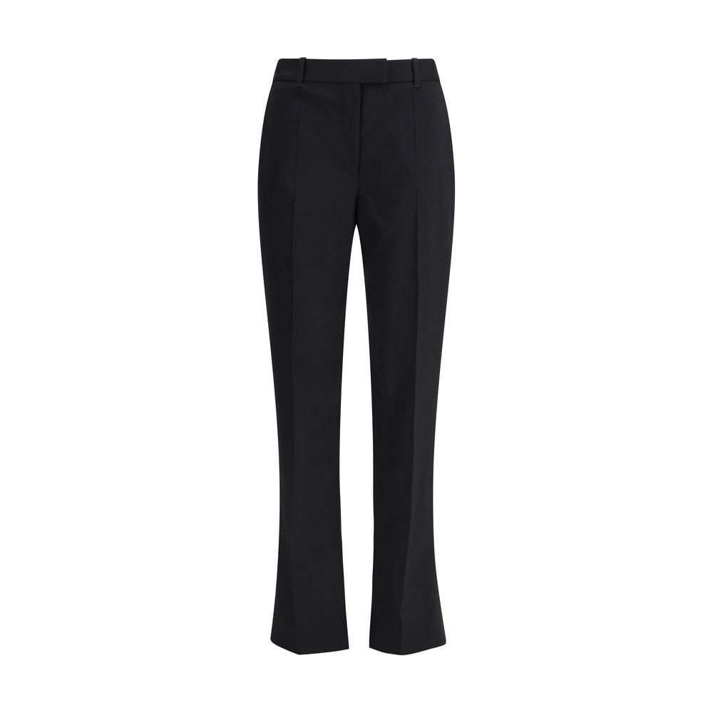 Black Wool Dress Pants Pants Alexander McQueen
