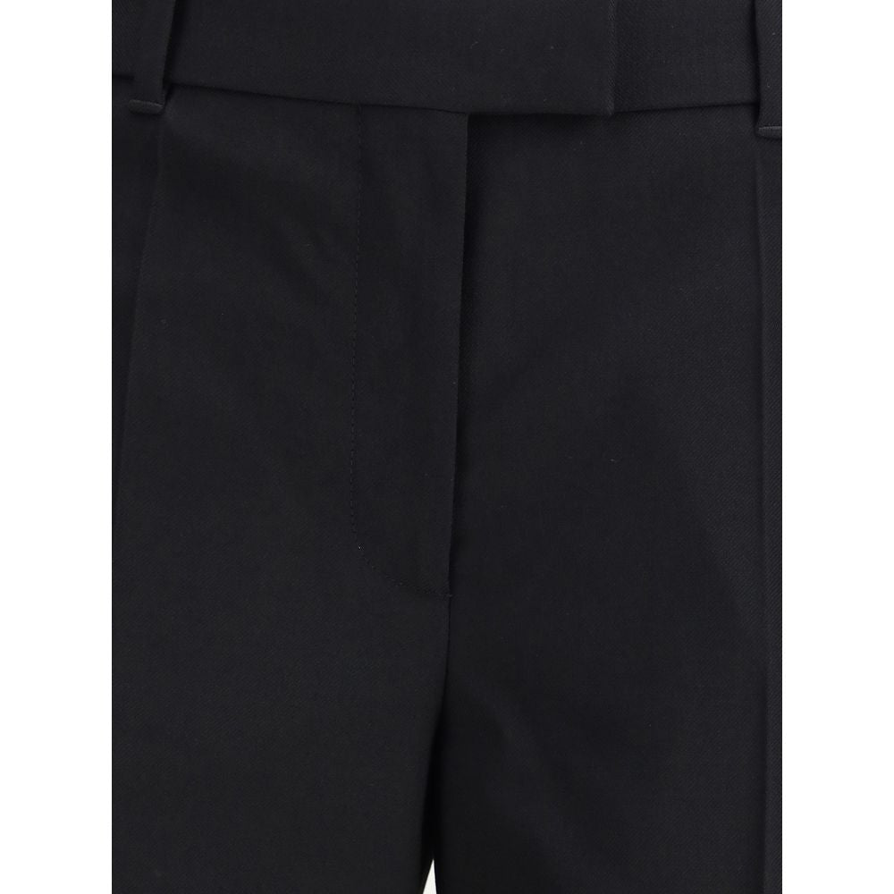 Black Wool Dress Pants Pants Alexander McQueen