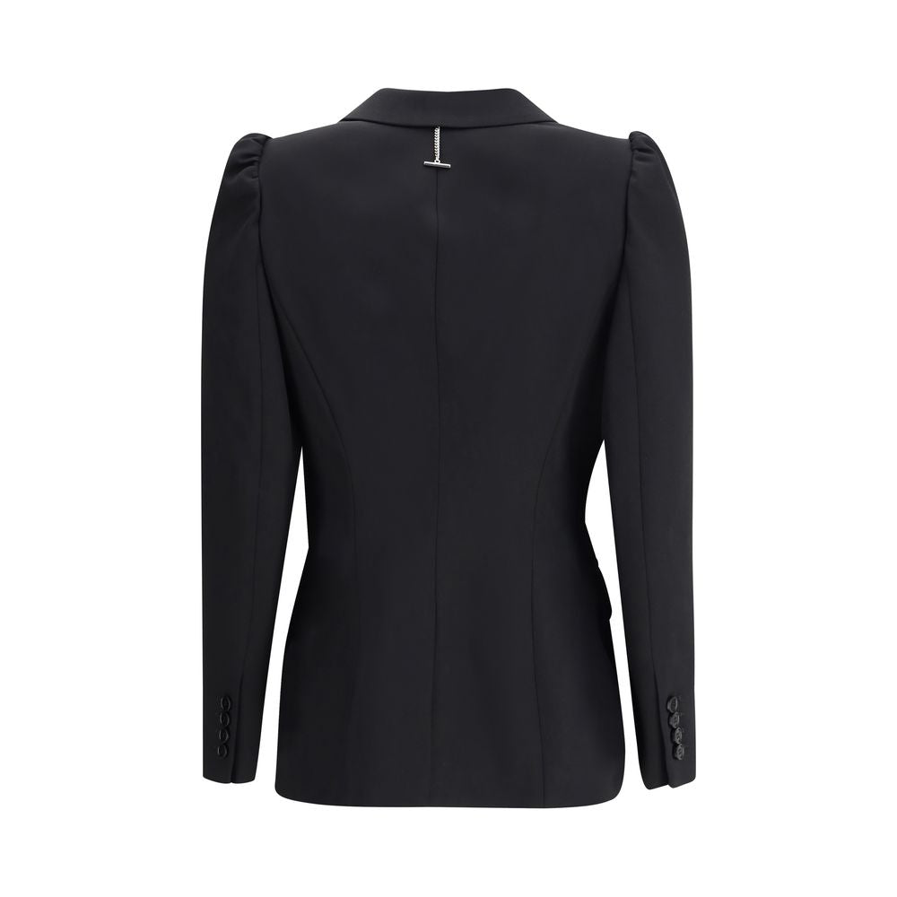 Black Wool Coat Coats Alexander McQueen