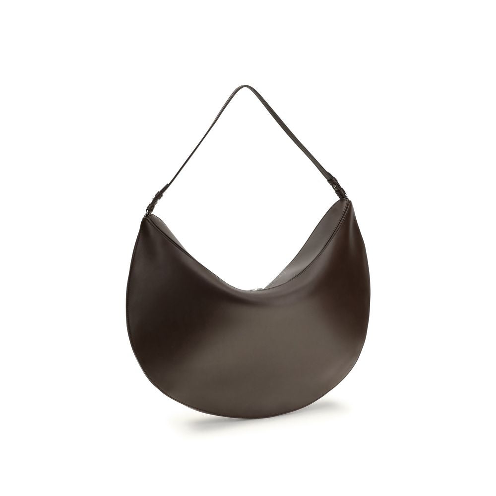 Brown Calf Leather Bos Taurus Shoulder Bag Bags Jacquemus