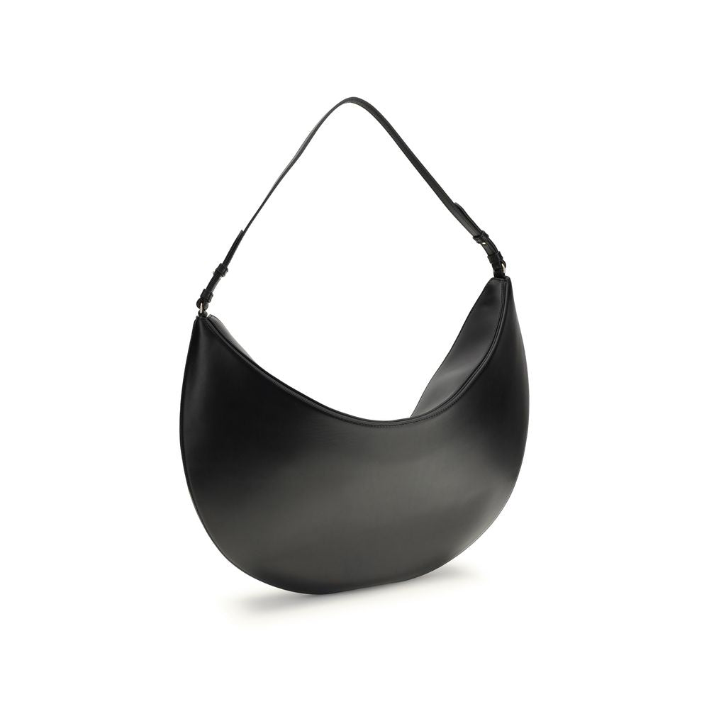 Black Calf Leather Bos Taurus Shoulder Bag Bags Jacquemus