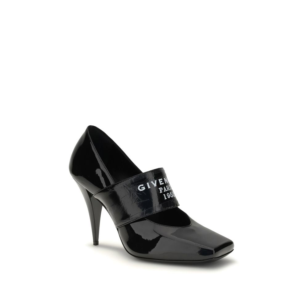 Black Calf Leather Bos Taurus High Heel Pumps Shoes Givenchy