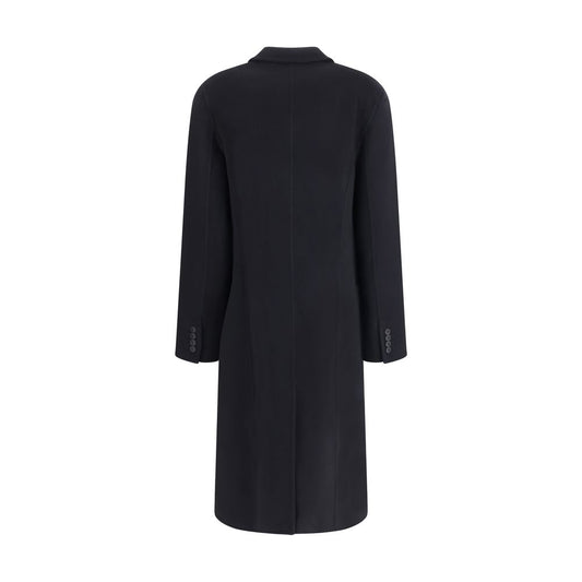 Black Wool Coat Coats Tory Burch