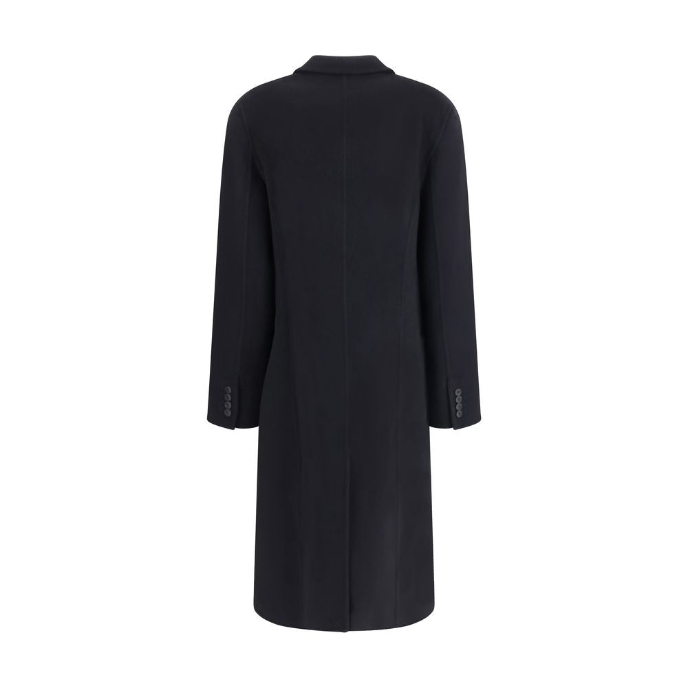 Black Wool Coat Coats Tory Burch