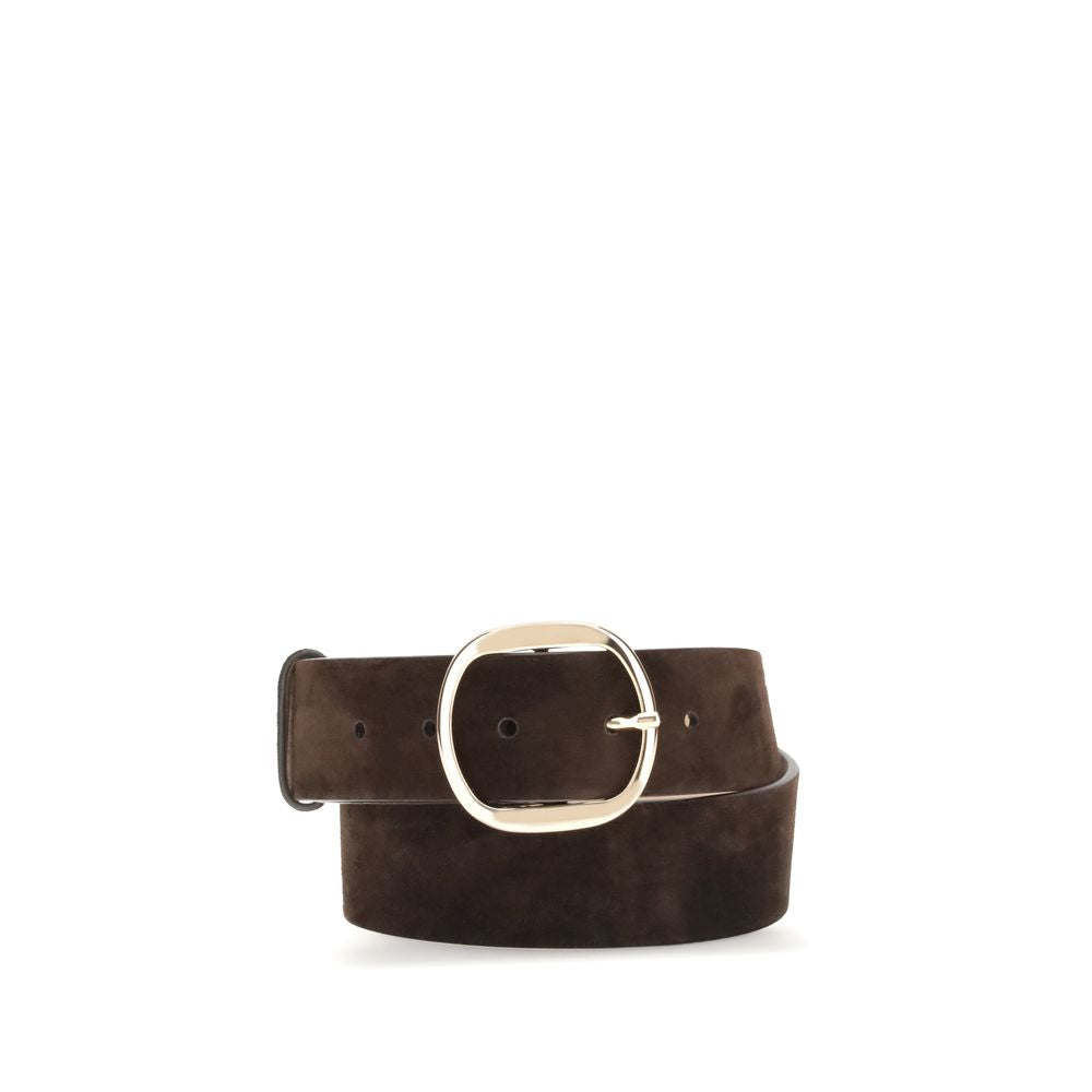 Brown Leather Regular Belt Belt Gabriela Hearst