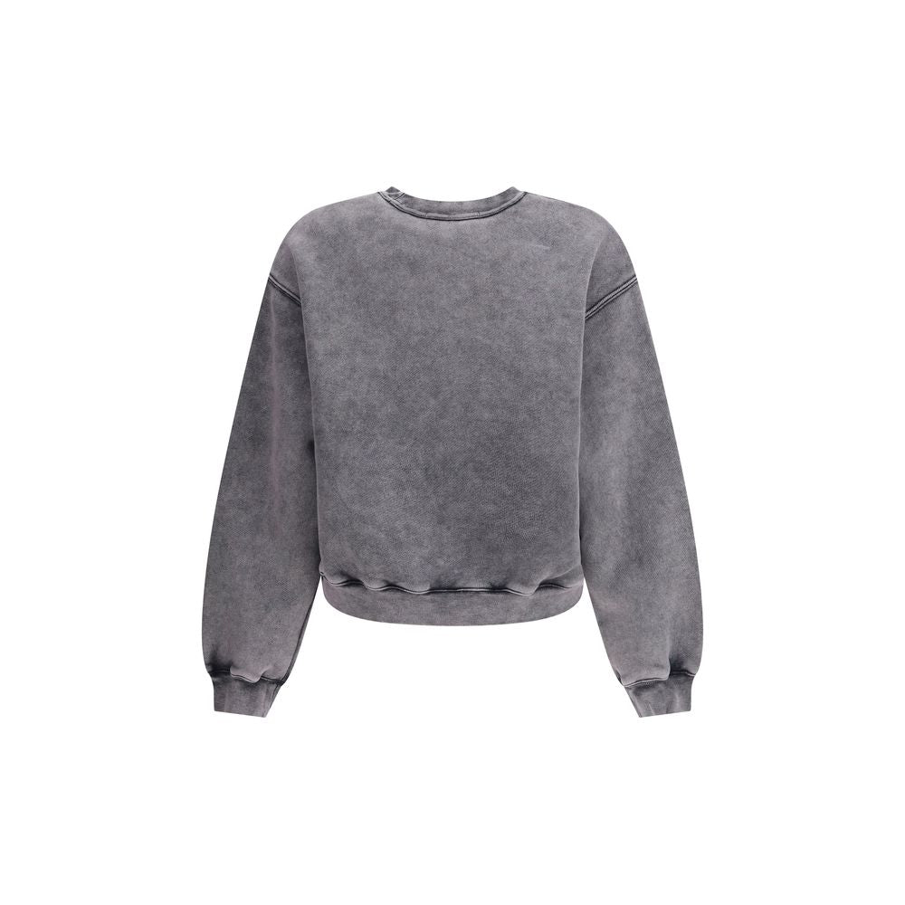 Gray Cotton Sweatshirt Knitwear Alexander Wang