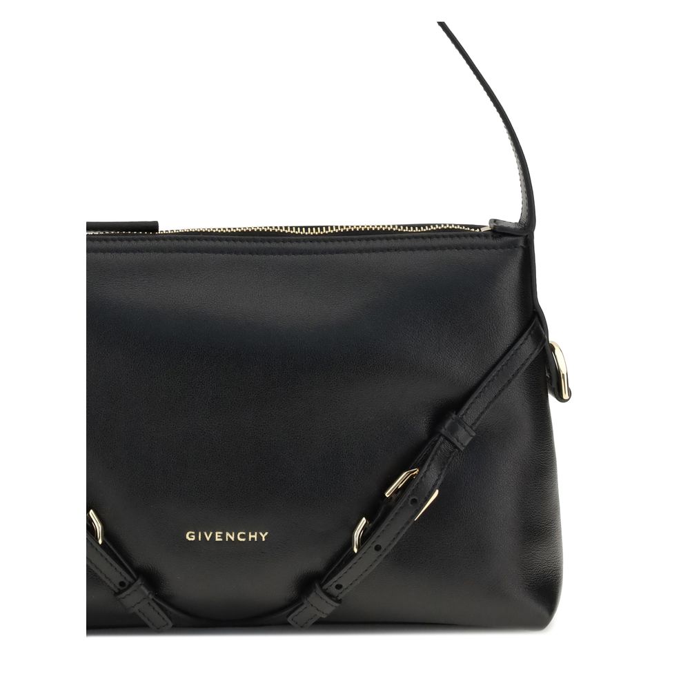 Black Calf Leather Bos Taurus Shoulder Bag Bags Givenchy