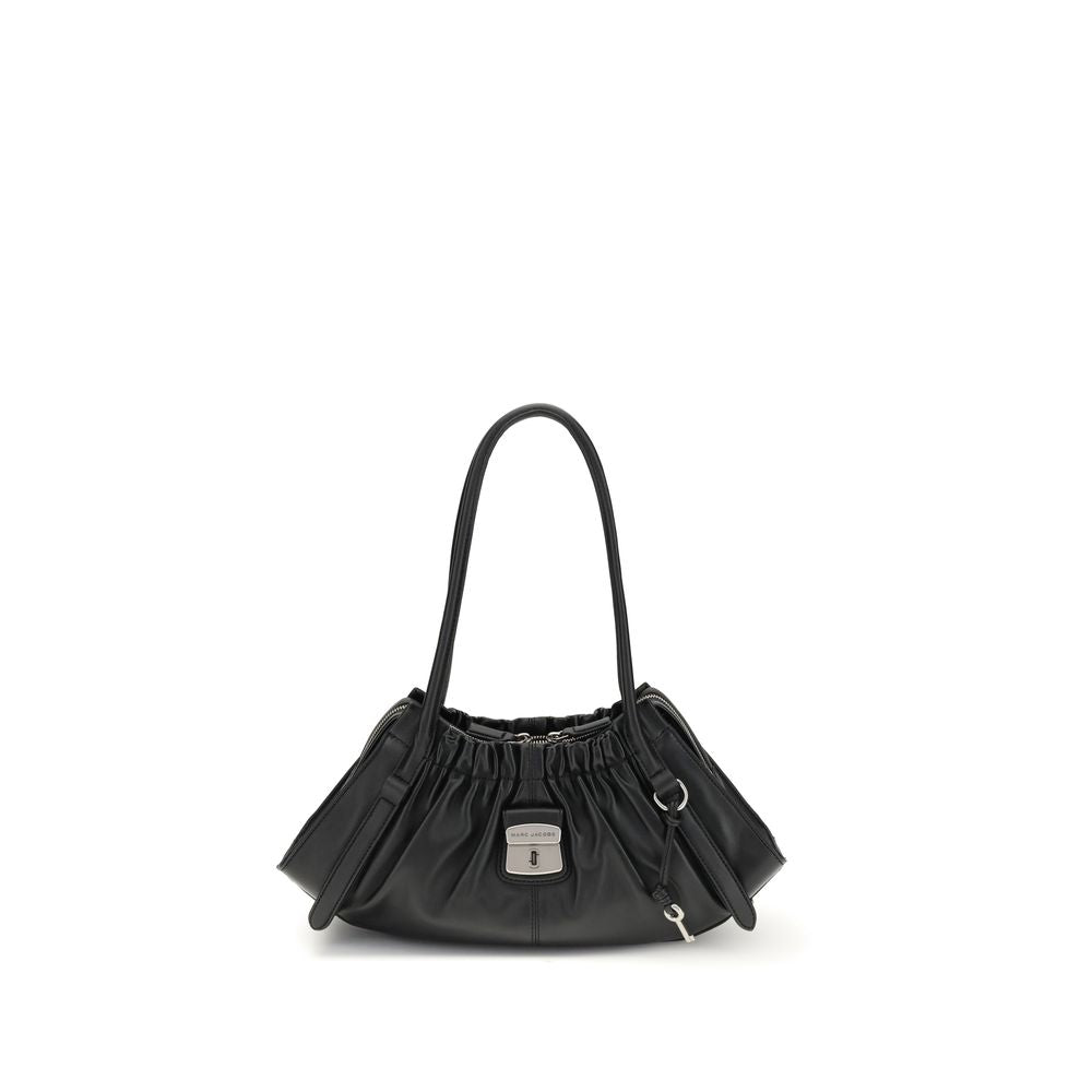 Black Leather Shoulder Bag Bags Marc Jacobs