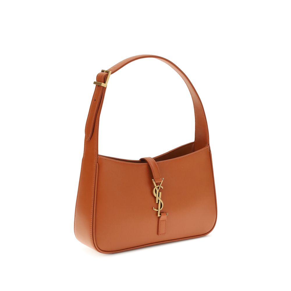Orange Calf Leather Bos Taurus Shoulder Bag Bags Saint Laurent