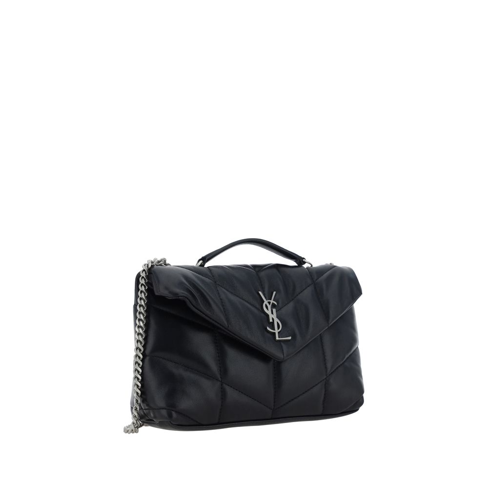 Black Lamb Ovis Aries Aries Shoulder Bag Bags Saint Laurent