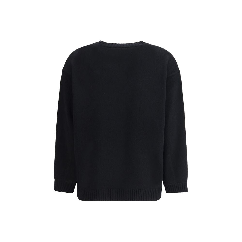 Black Wool Sweatshirt Knitwear Max Mara