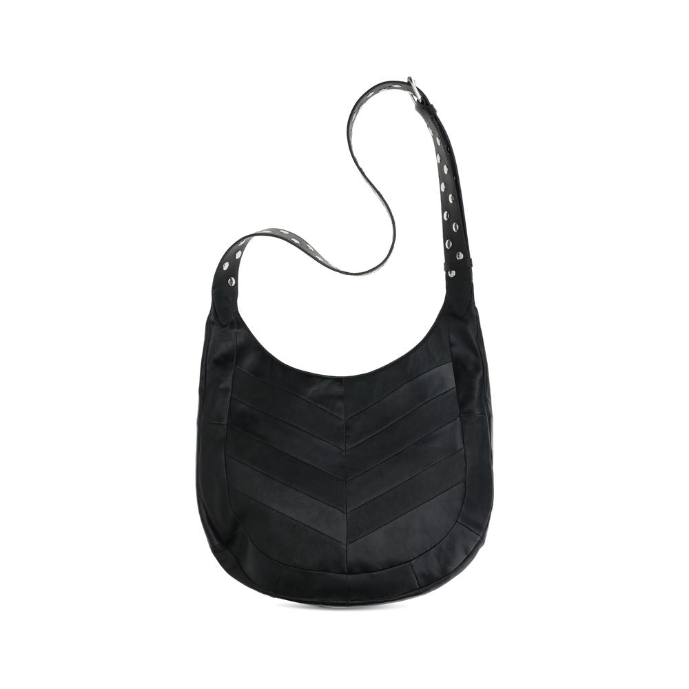 Black Leather Shoulder Bag Bags Valentino Garavani