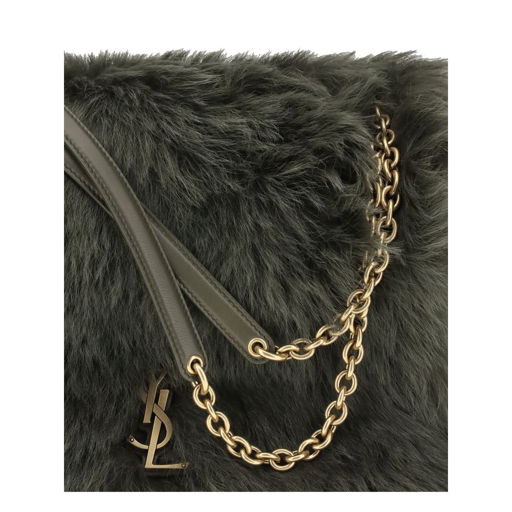 Green Lamb Ovis Aries Aries Shoulder Bag Bags Saint Laurent