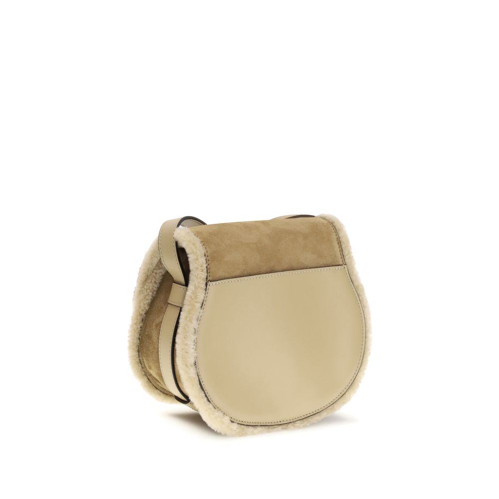 Beige Calf Leather Bos Taurus Shoulder Bag Bags Chloé