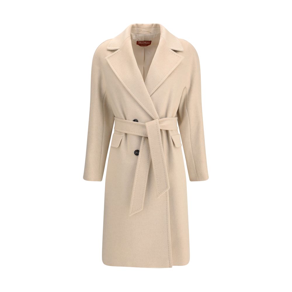Beige Cashmere Coat Coats Max Mara
