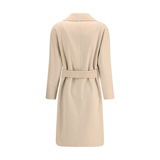Beige Cashmere Coat Coats Max Mara